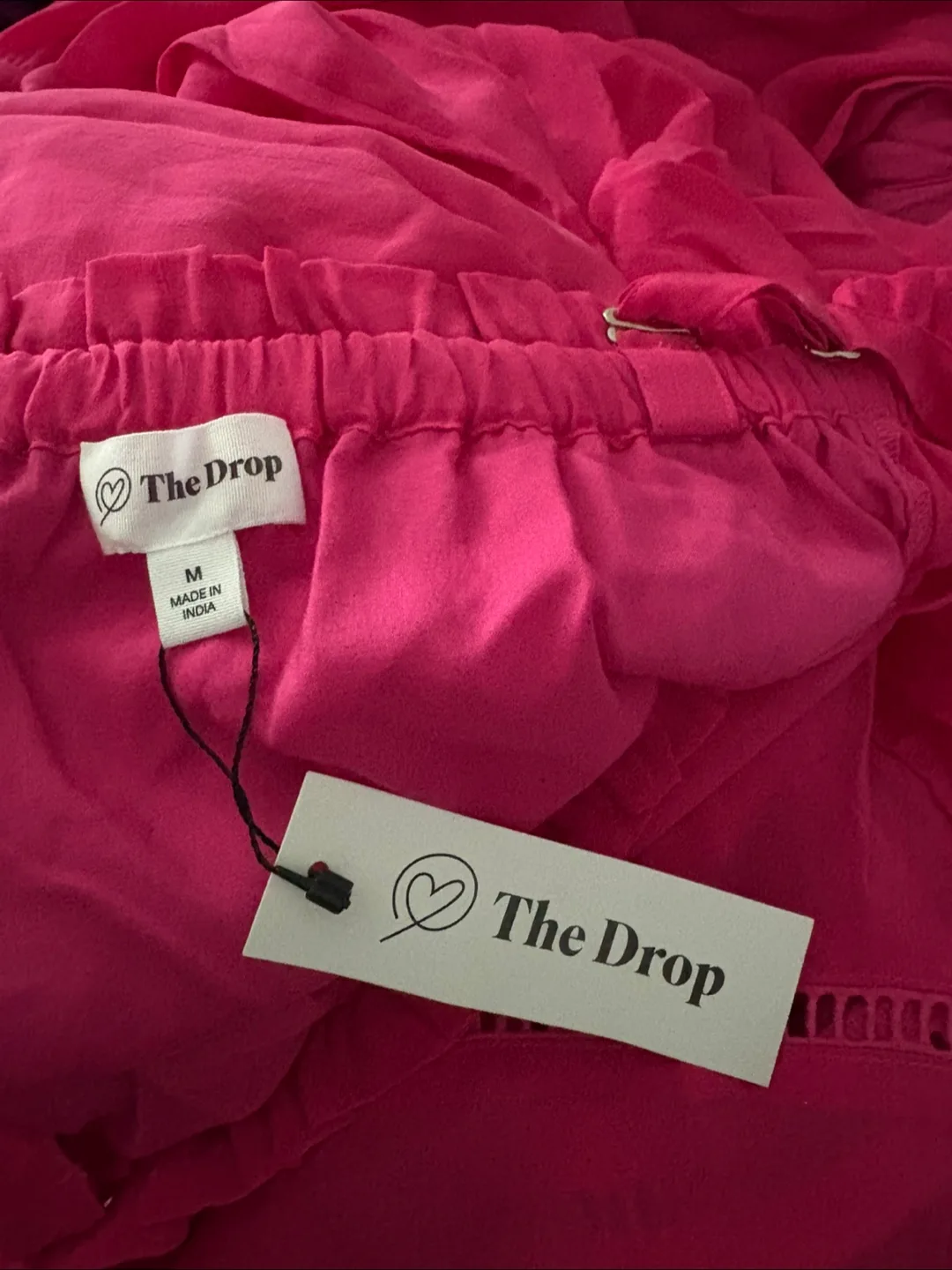 New womens Long Sleeve Convertible Strapless Tiered Maxi Dress-M image indicator(4)