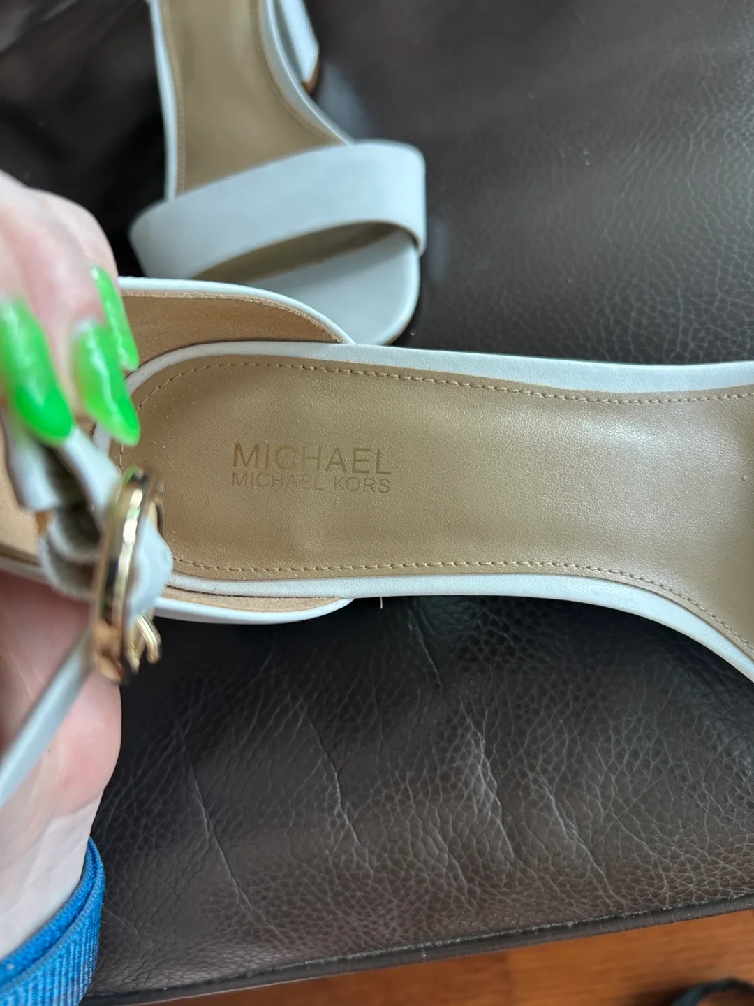 Michael Kors Serena Flex Sandal - White image indicator(6)