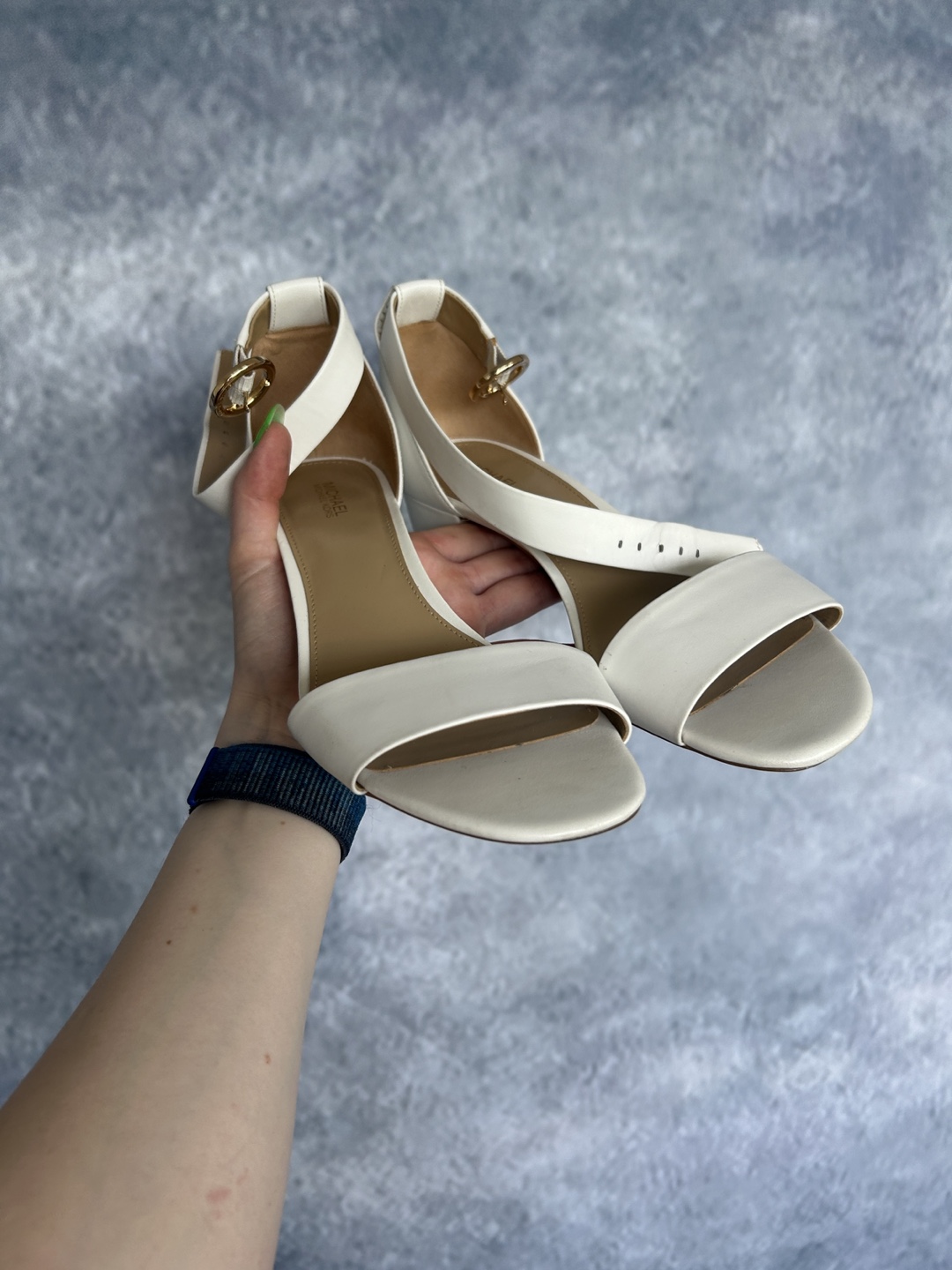 Michael Kors Serena Flex Sandal - White - photo 5