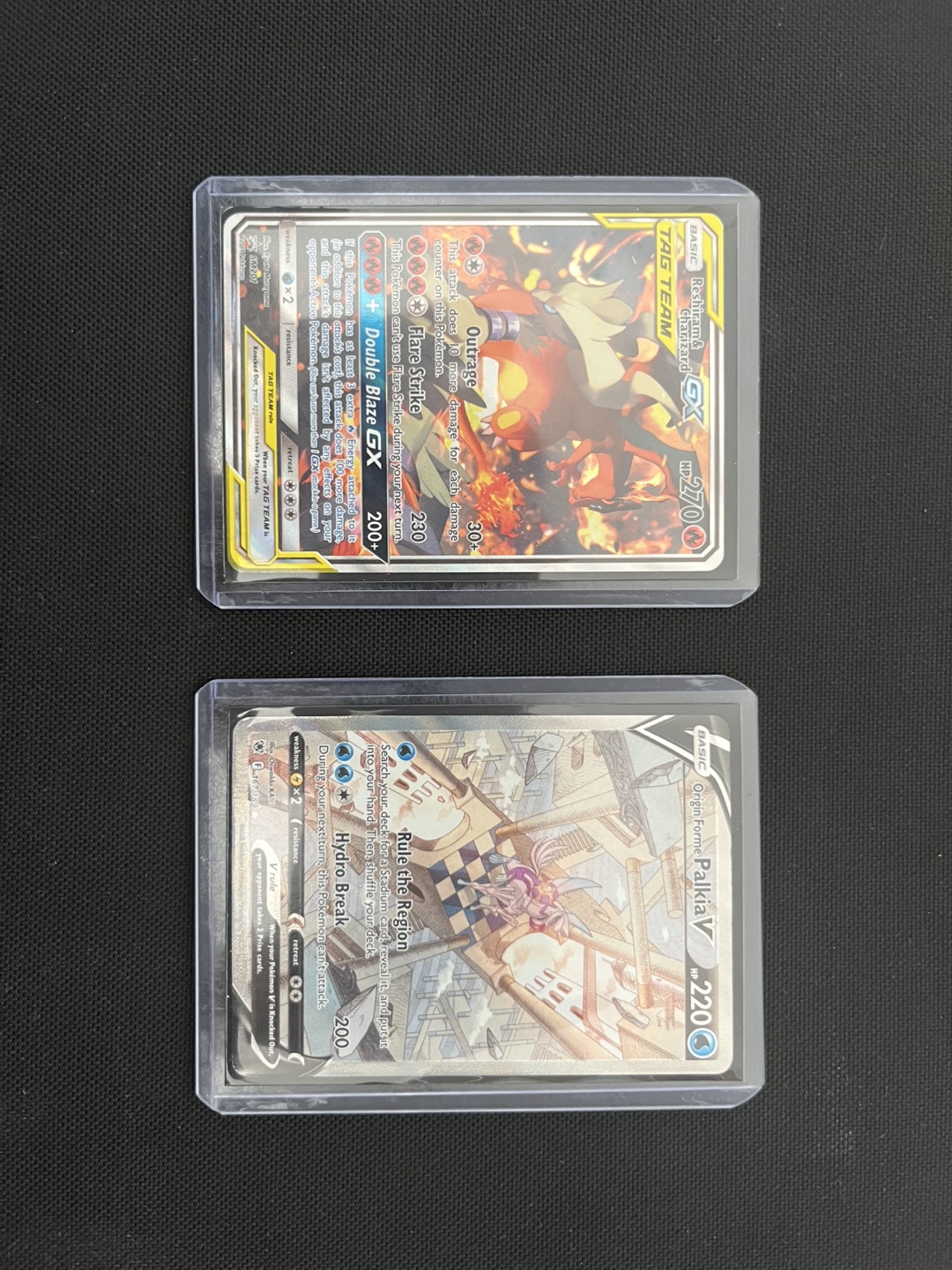 Reshiram & Charizard Tag Team & Palkia V alt art
