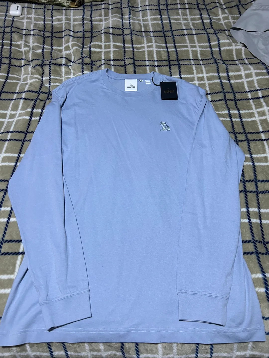 October's Very Own Blue Blizzard long t-shirt image indicator(2)