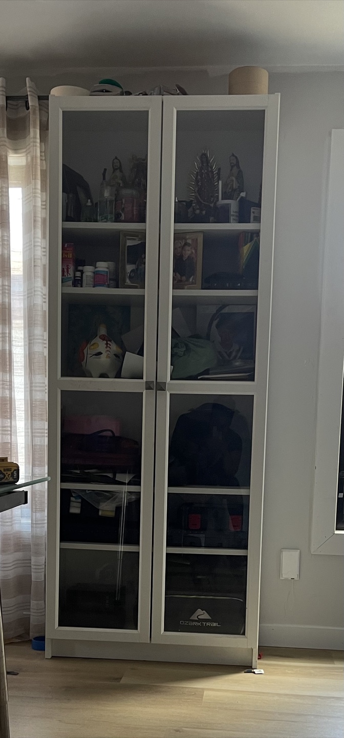 IKEA HEMNES Glass-Door Cabinet