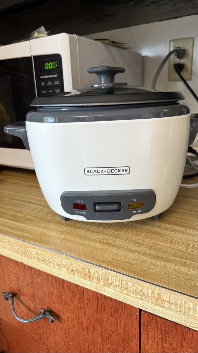 Black+Decker 16-Cup Rice Cooker and Steamer