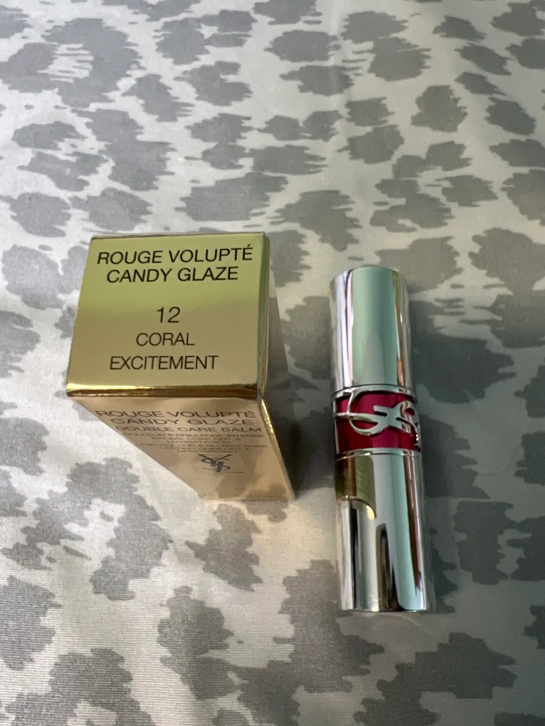 Yves Saint Laurent Candy Glaze Balm - #12 Coral Excitement image indicator(2)