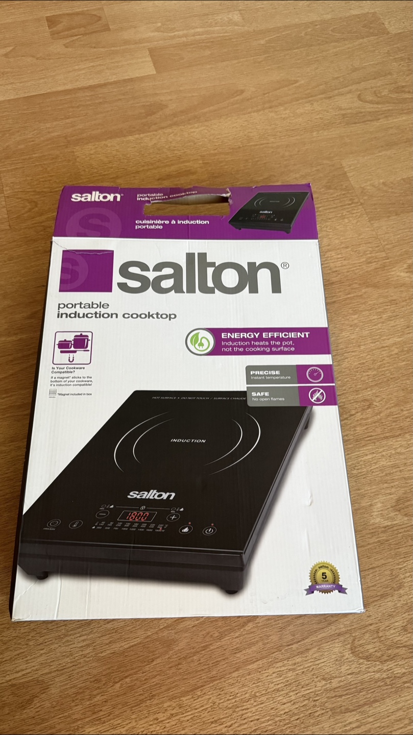 Salton Portable Induction Cooktop - photo 2