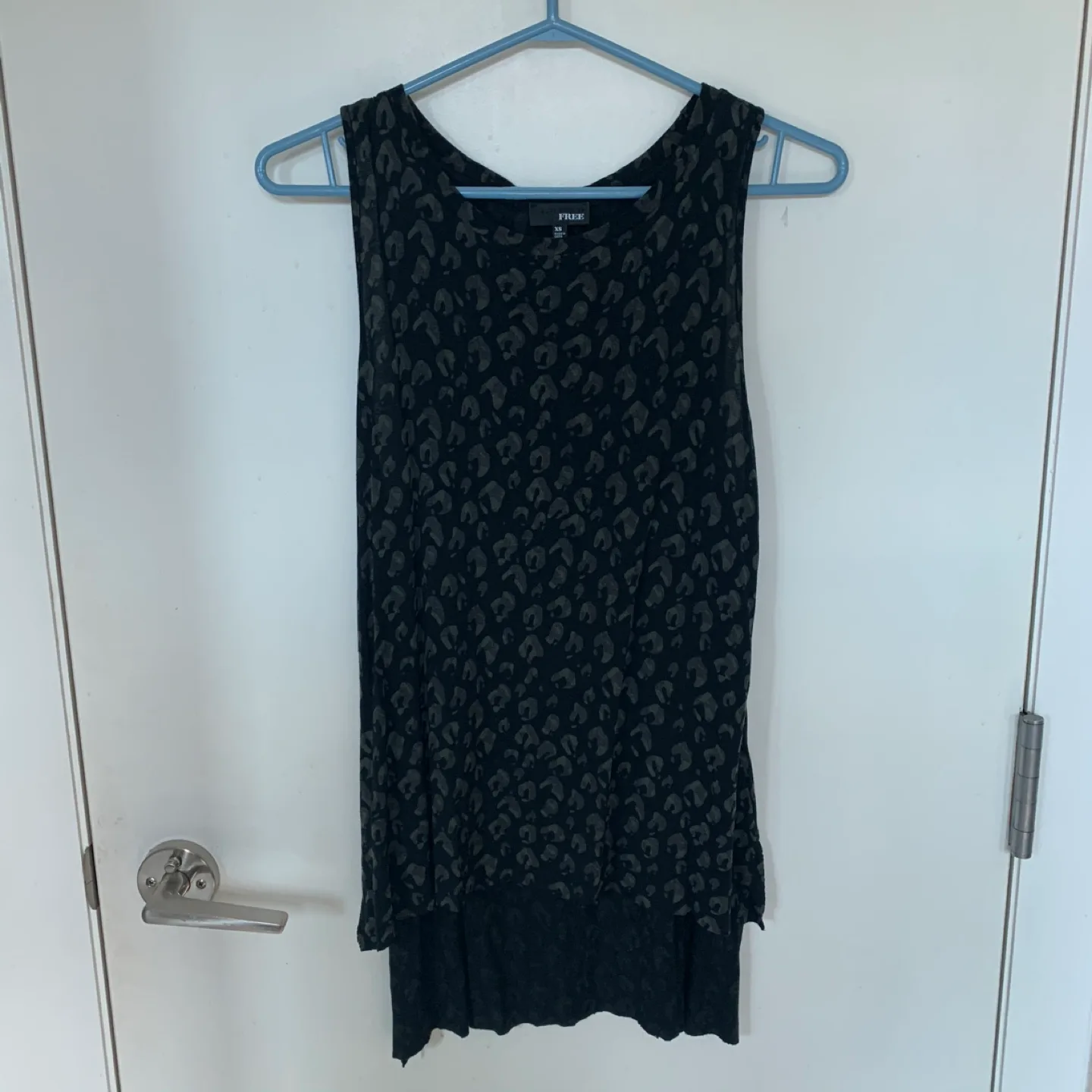 Wilfred Free Leopard Print Tank Top - Size XS thumbnail