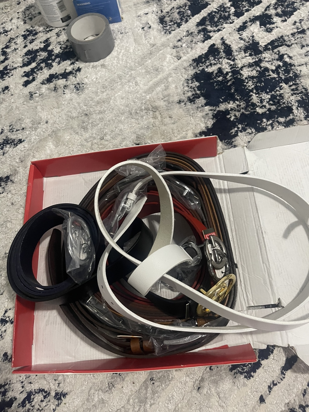 Bulk Lot of Men's and Women’s  Leather Belts - photo 3