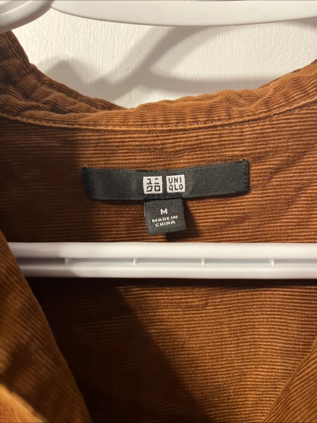 UNIQLO Brown Corduroy Collared Shirt - Size M image indicator(3)