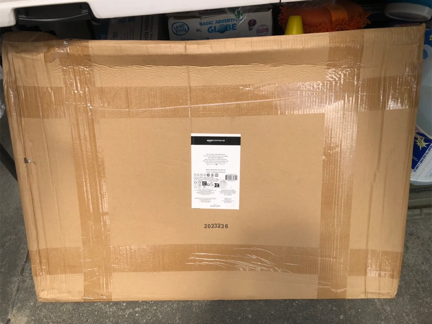 *Brand New* NSF Stainless Steel Work Table, 24" x 36", Silver image indicator(8)