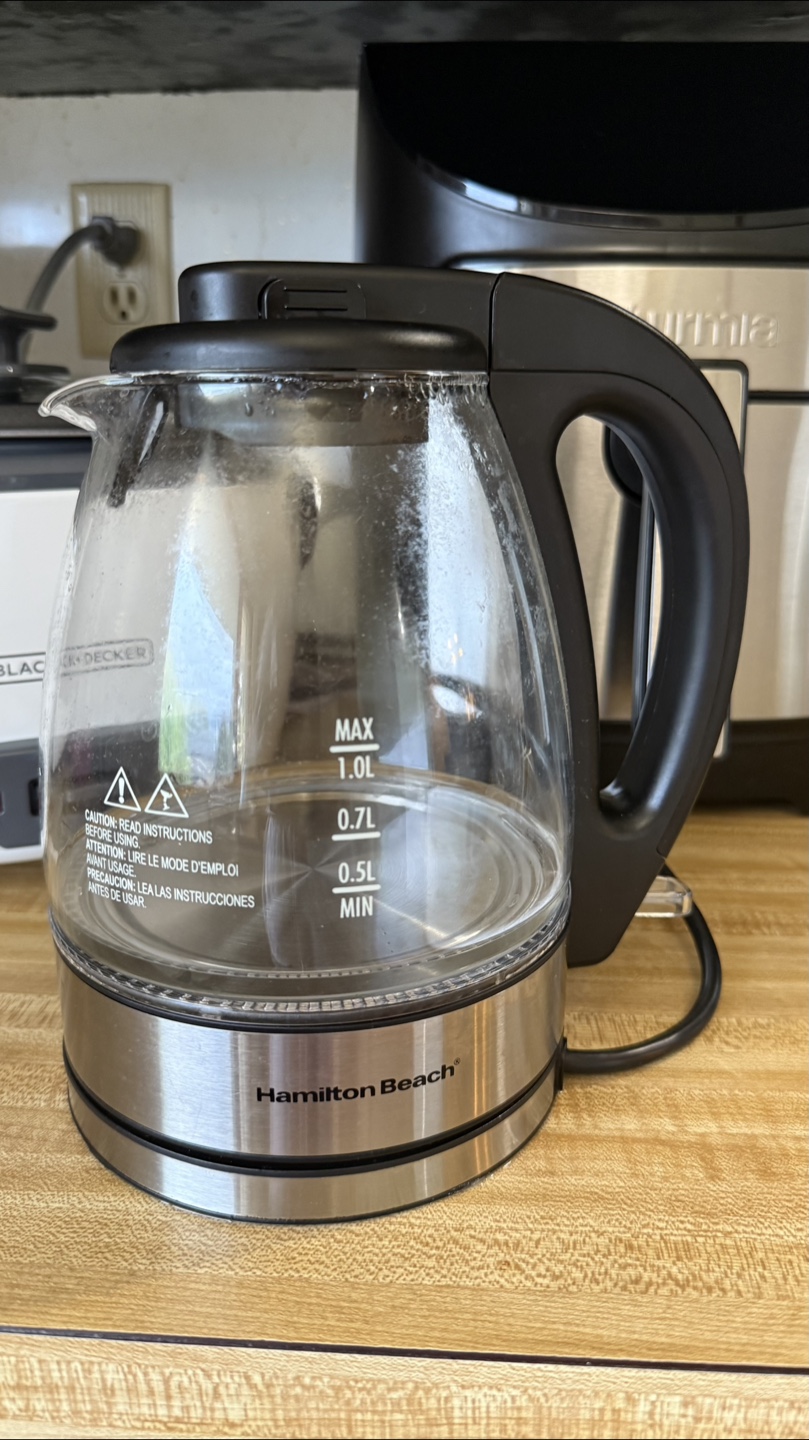 Hamilton Beach Glass Electric Kettle