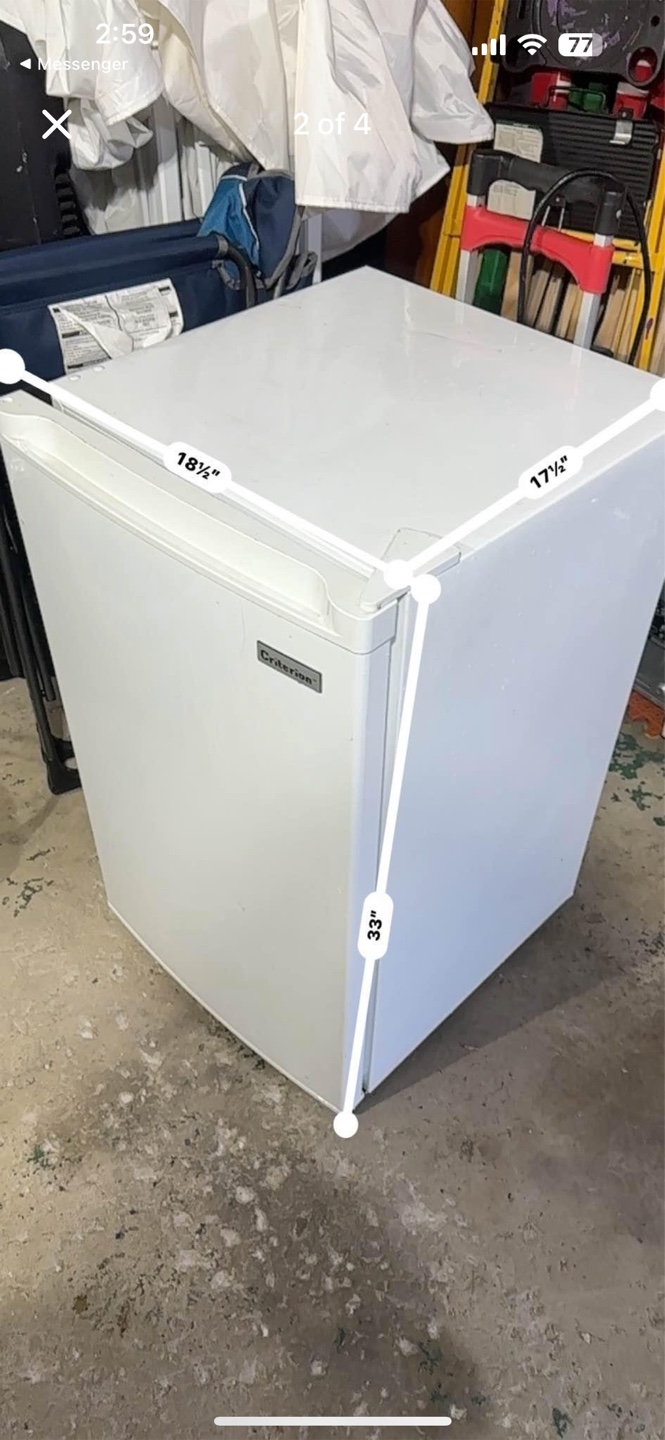 Criterion Compact Freezer - photo 2