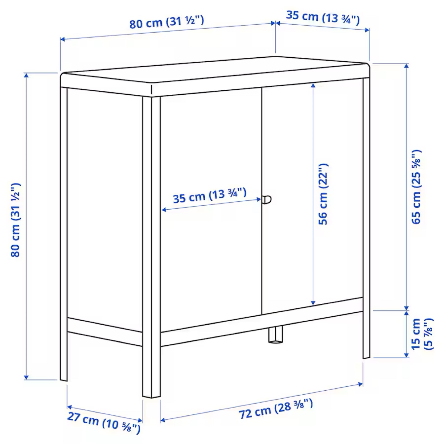 IKEA Kolbjörn cabinet - indoor/outdoor - photo 4