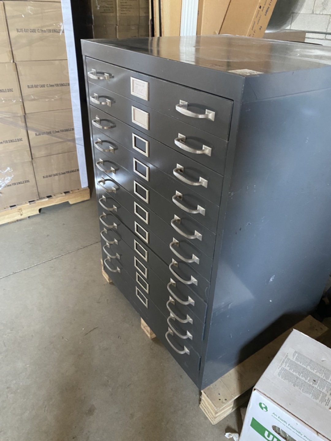 Metal Plan File Cabinet - 11Drawers - photo 2