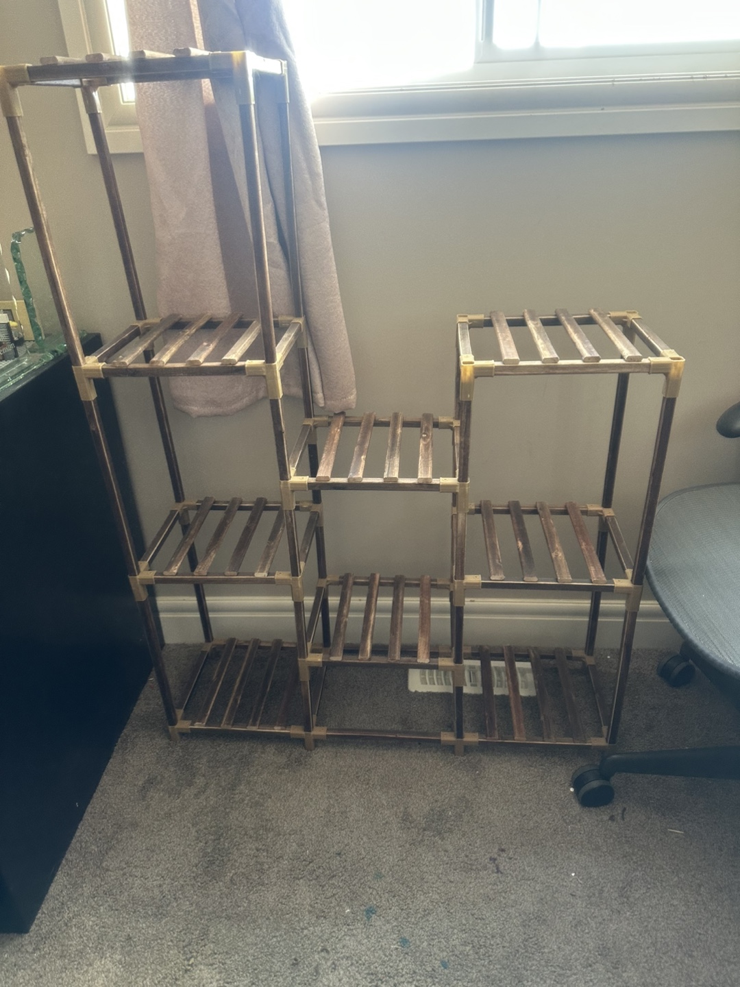 Wooden 8-Tier Plant Stand