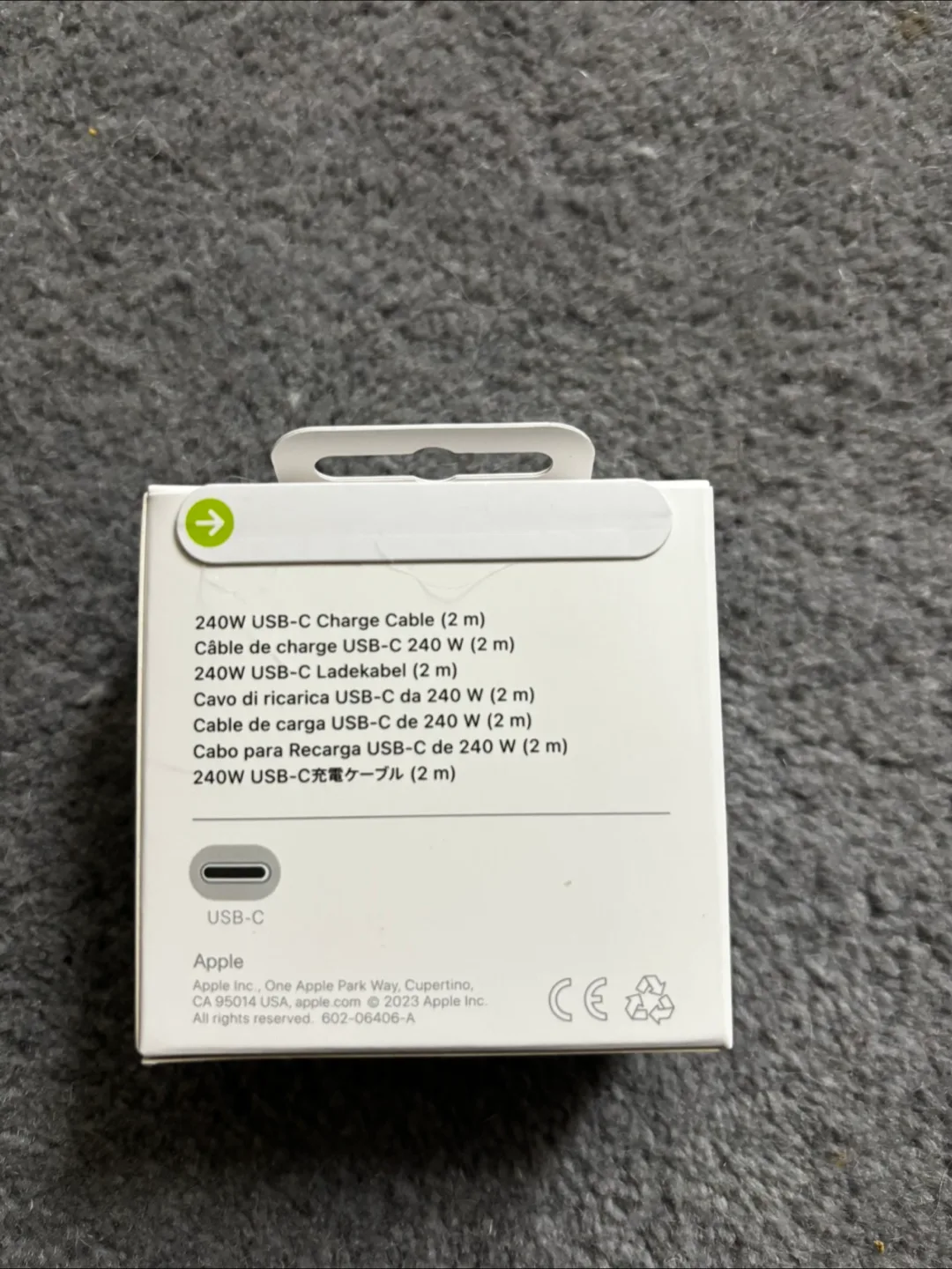 Apple 240W USB-C Charge Cable (2m) image indicator(3)