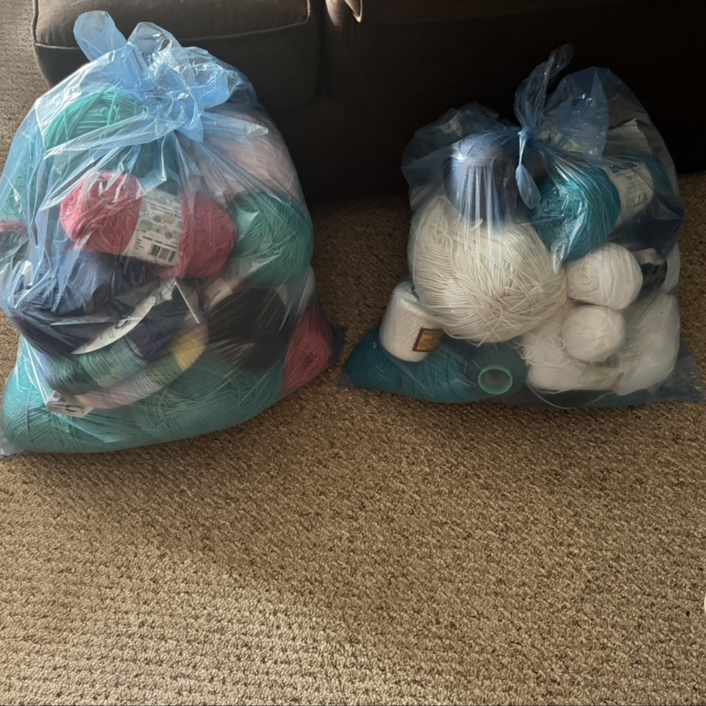 Huge Yarn Lot - Various Colours and Weights