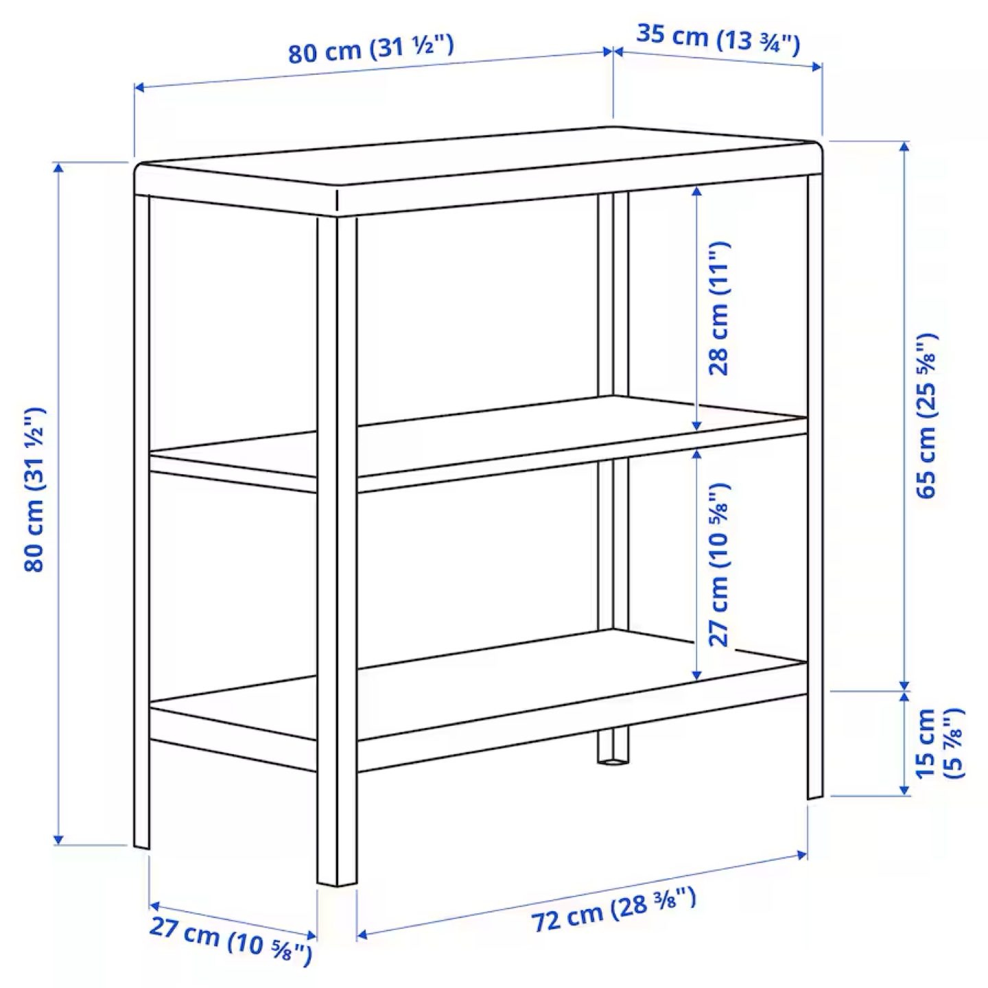 IKEA Kolbjörn shelf unit - indoor/outdoor - photo 4