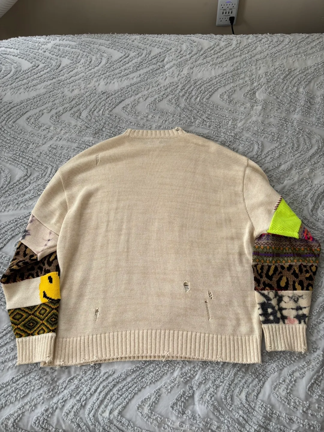 Kapital 5G Cotton Knit Hippie Sleeve Sweater image indicator(9)