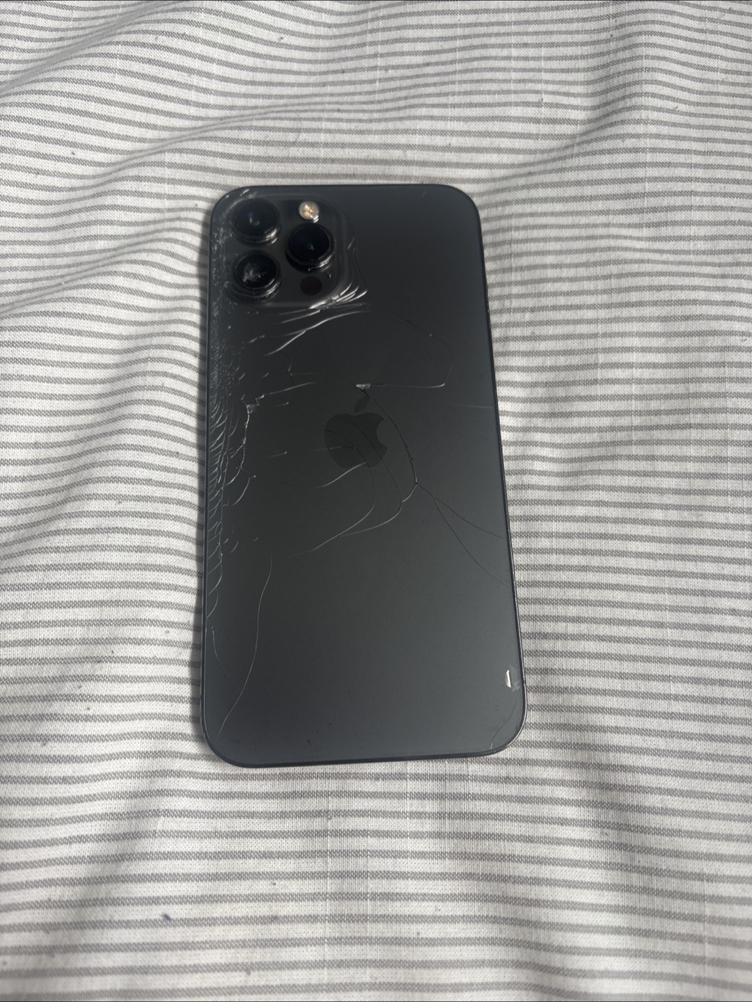 iPhone 12 Pro Max - Cracked Back Glass - For Parts or Repair