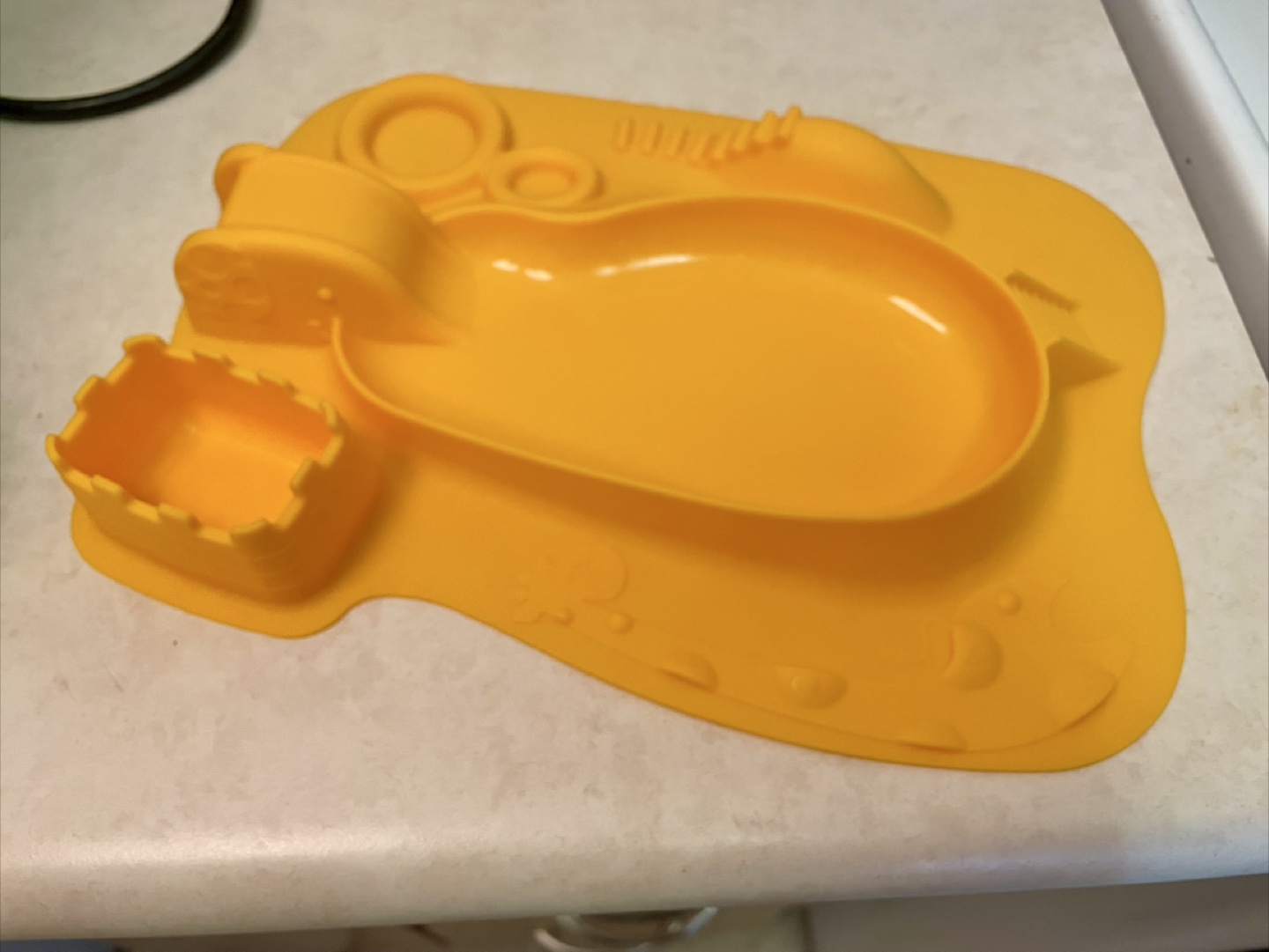 Marcus & Marcus Toddler children Silicone Suction Feeding Plate - photo 2