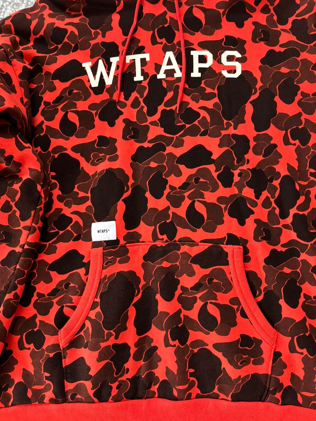 WTAPS 18AW Sweatshirt Cotton Camo Print Hoodie image indicator(2)