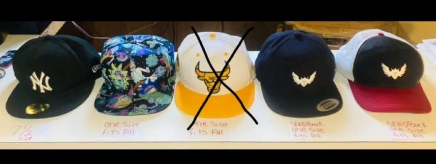 4 Hats Styles and Sizes thumbnail