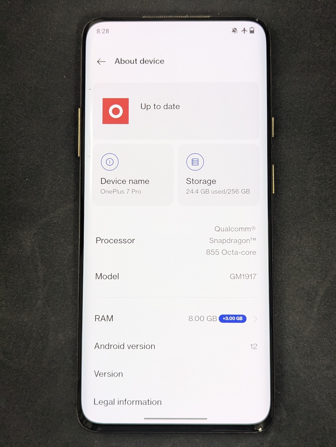 OnePlus 7 Pro 256 GB / 8 GB + 2 cases + 2 film screen protectors - photo 2