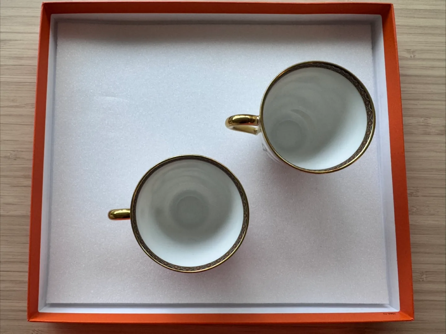 Hermes Cheval d’Orient Espresso/tea Cups and Saucers Set image indicator(4)