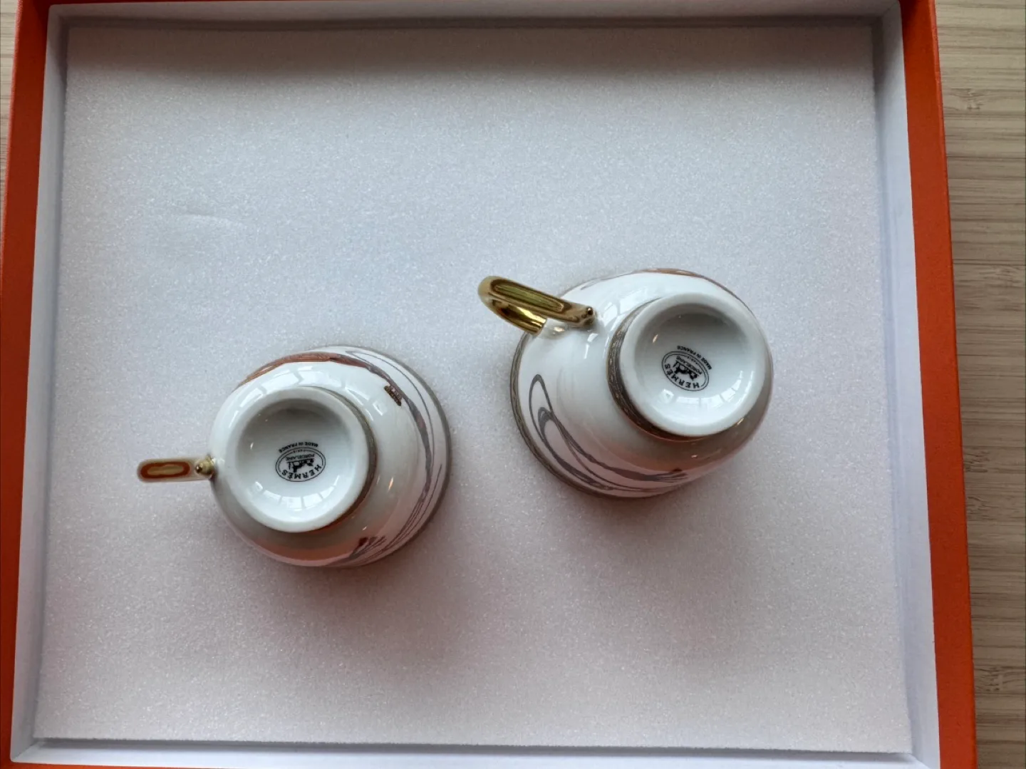 Hermes Cheval d’Orient Espresso/tea Cups and Saucers Set image indicator(5)