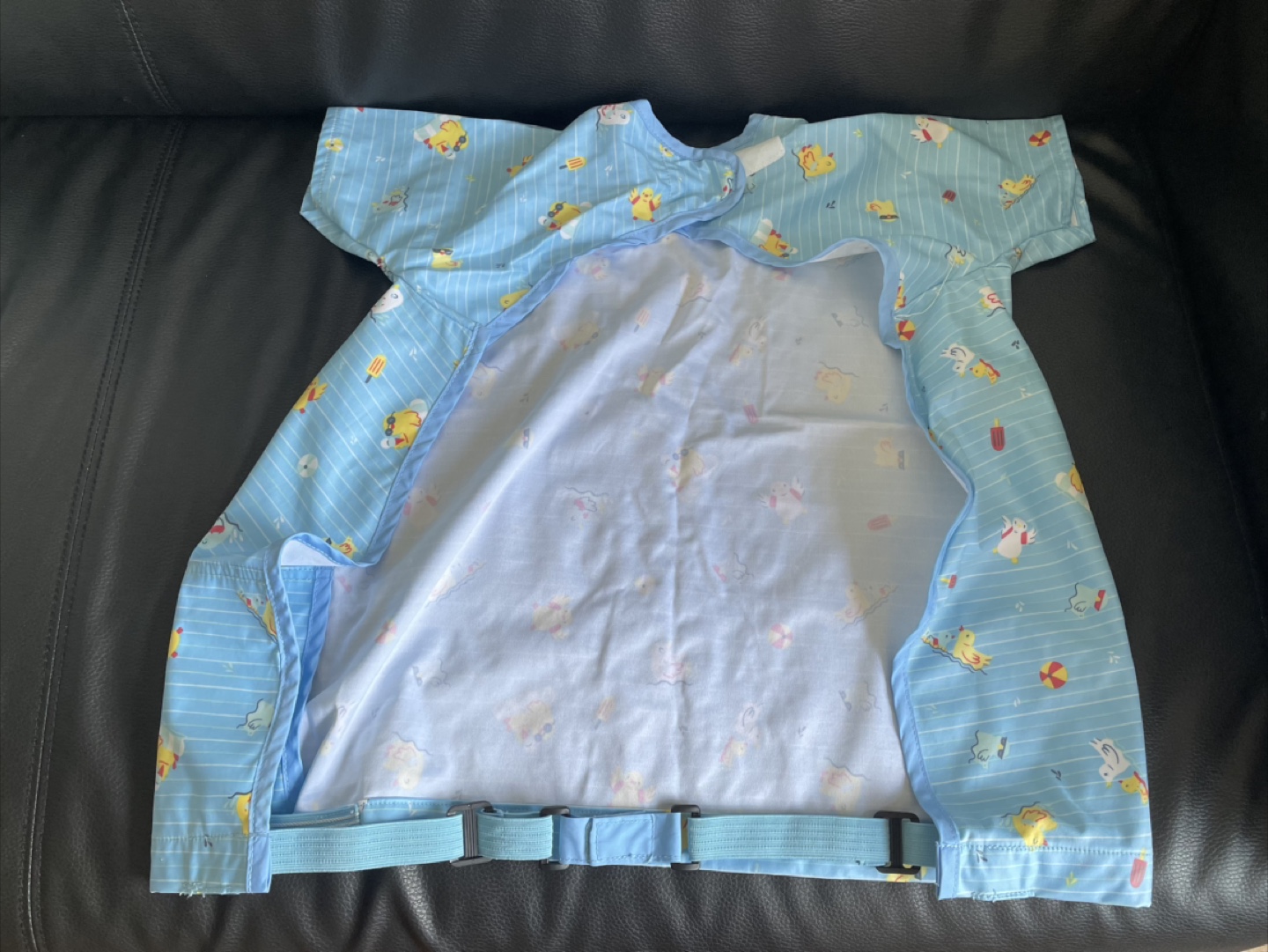 Bibado Toddler children Waterproof Feeding Apron Bib Smock - photo 3