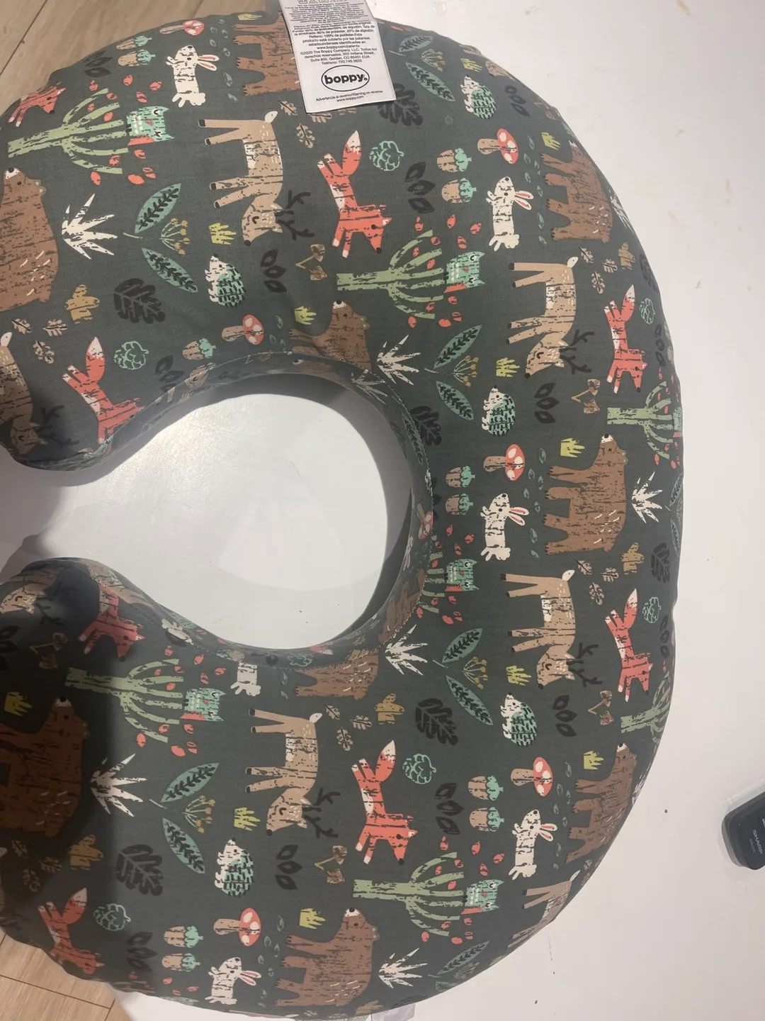 Boppy Nursing Pillow - Woodland Animals Print thumbnail