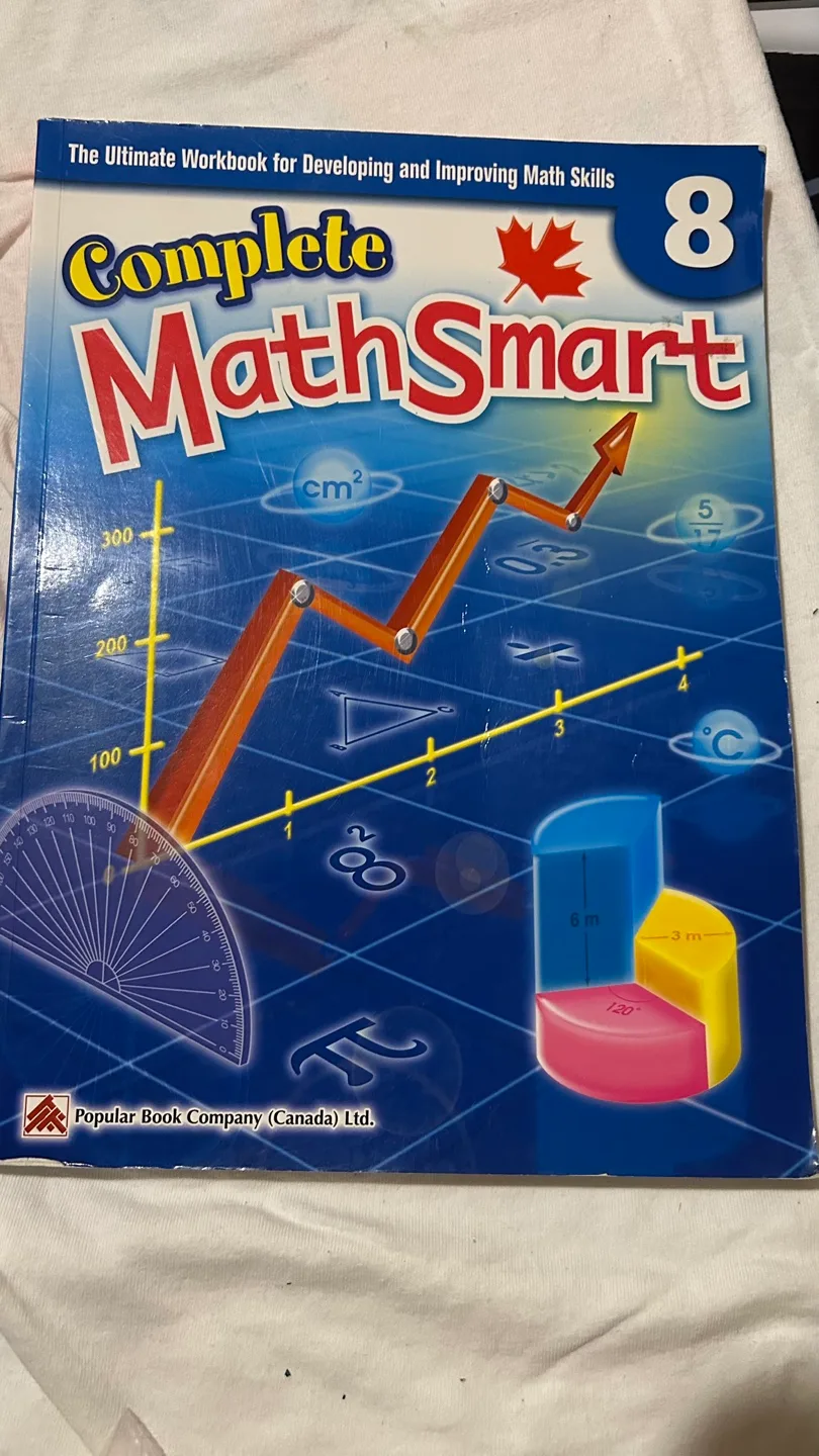 MathSmart Grade 8 Workbook thumbnail