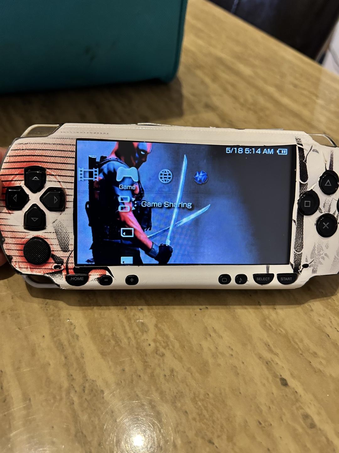 PSP 3000 with UMDs and Accessories