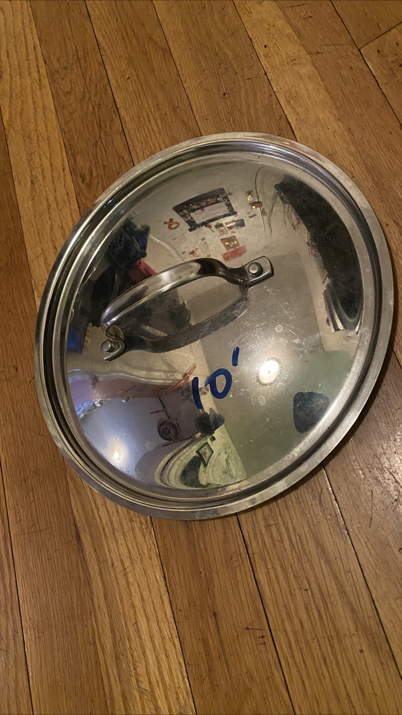 Stainless Steel Pot Lid - 10"