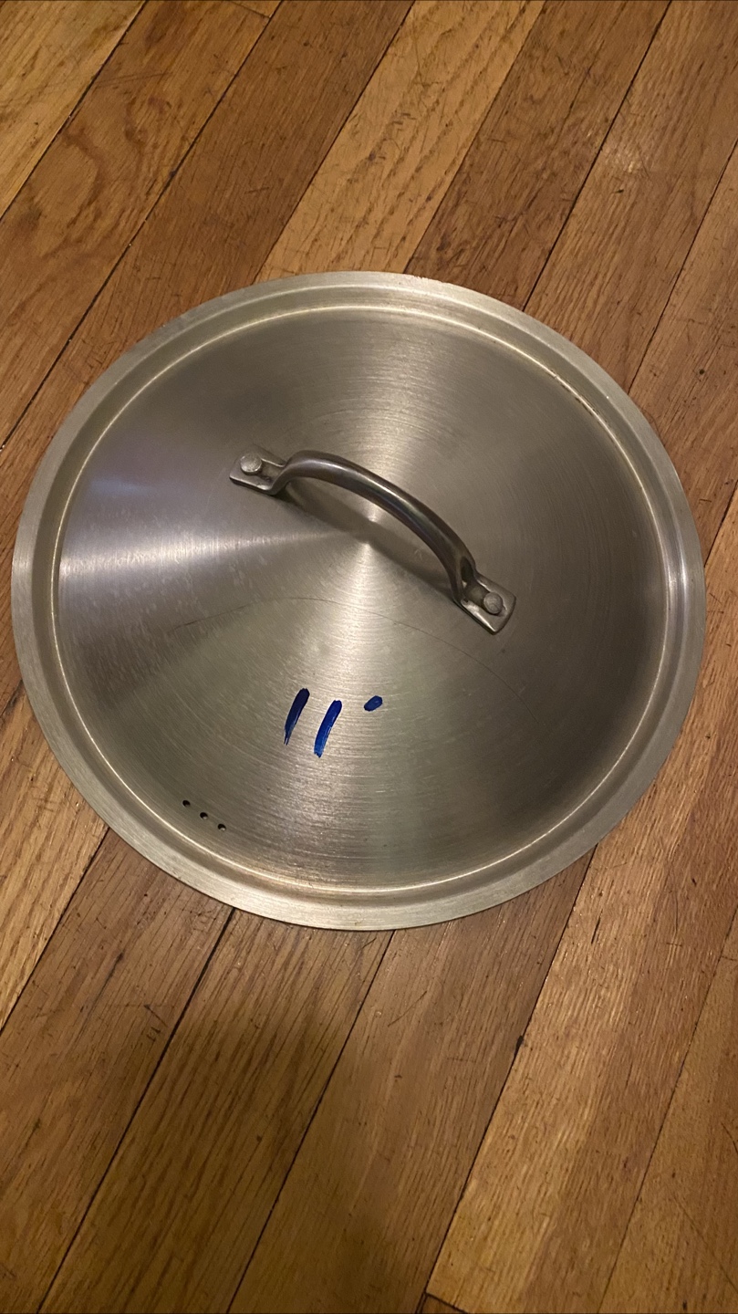 Aluminum Pot Lid 11"