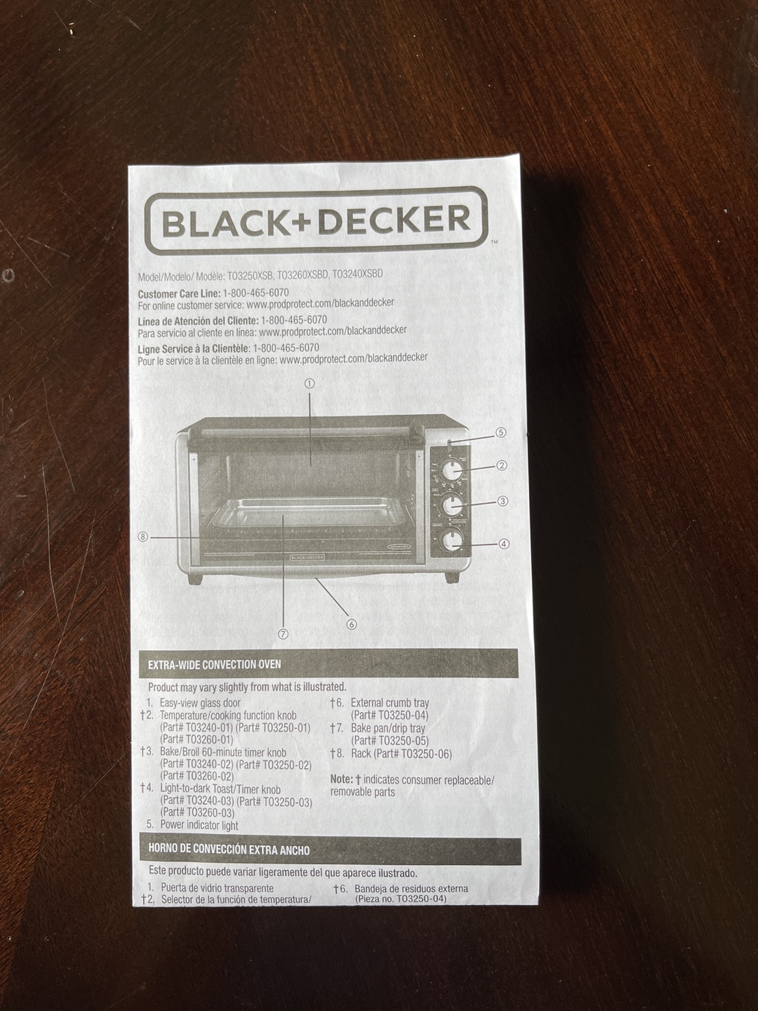 Black + Decker Extra-Wide Convection Oven - photo 2