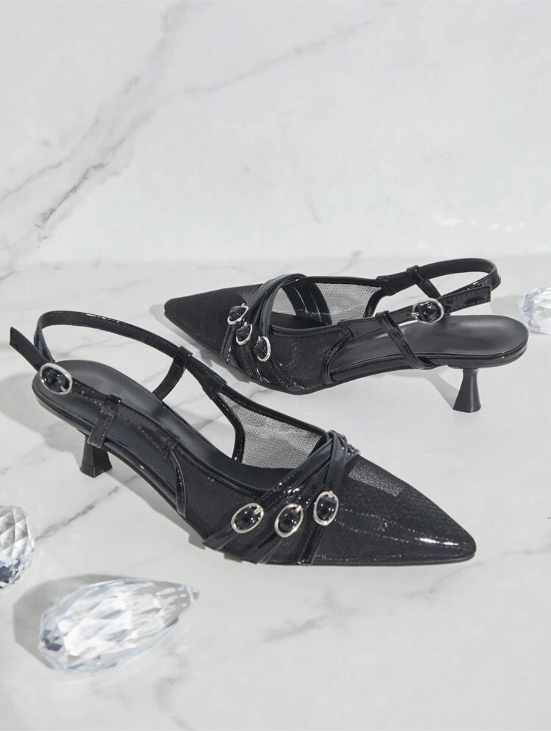 Buckle heels