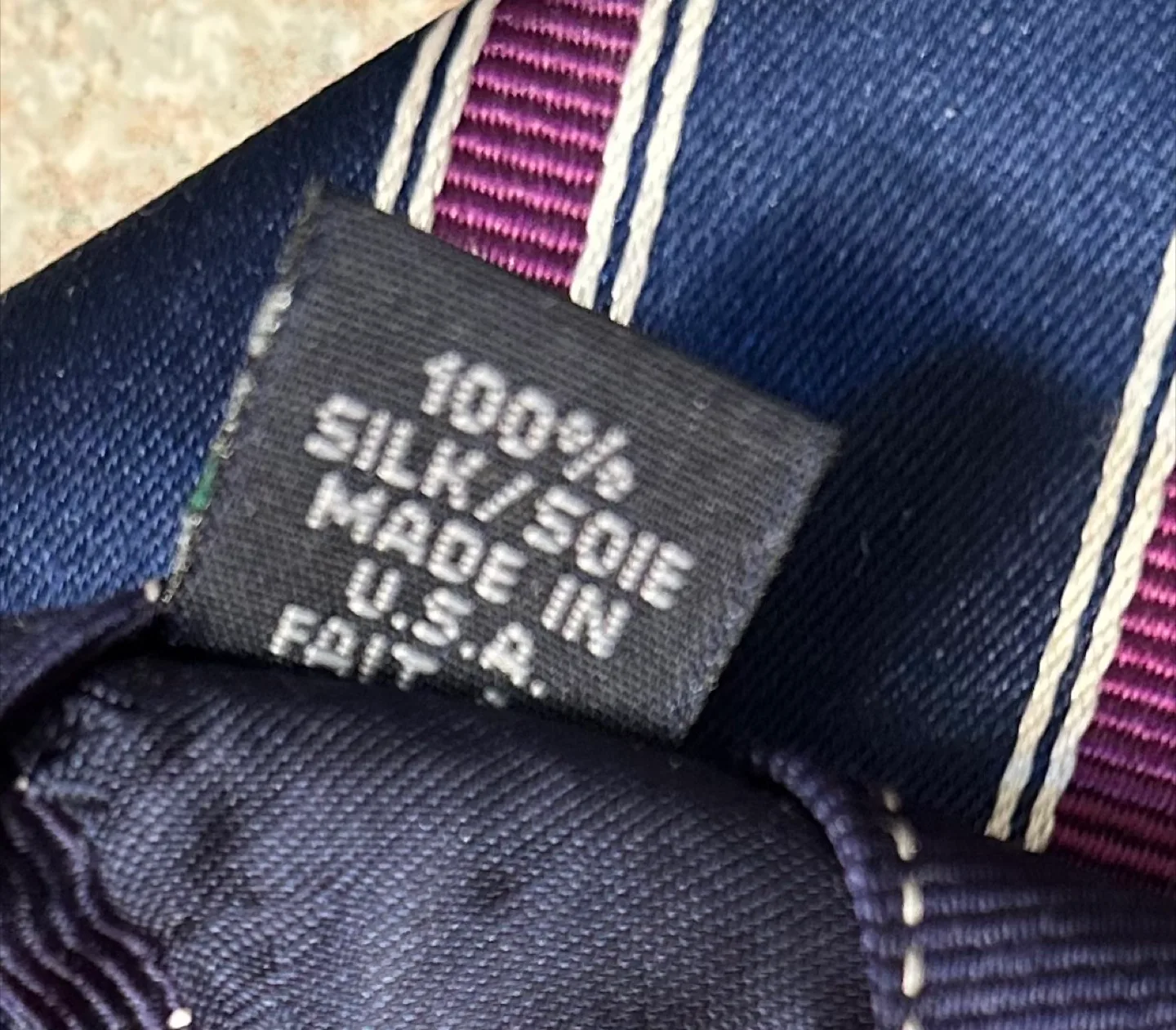 Tommy Hilfiger Men's Silk Tie - Brand New! image indicator(5)