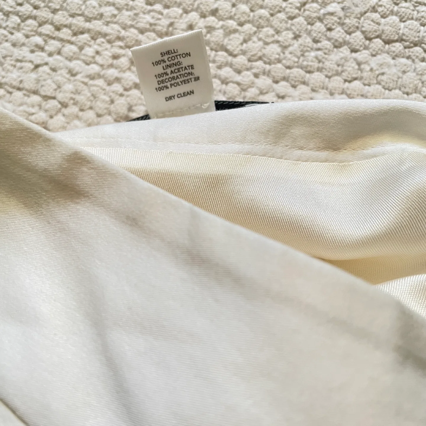 🥕Ann Taylor Petite Brown Pleated Skirt with Lace Trim image indicator(4)