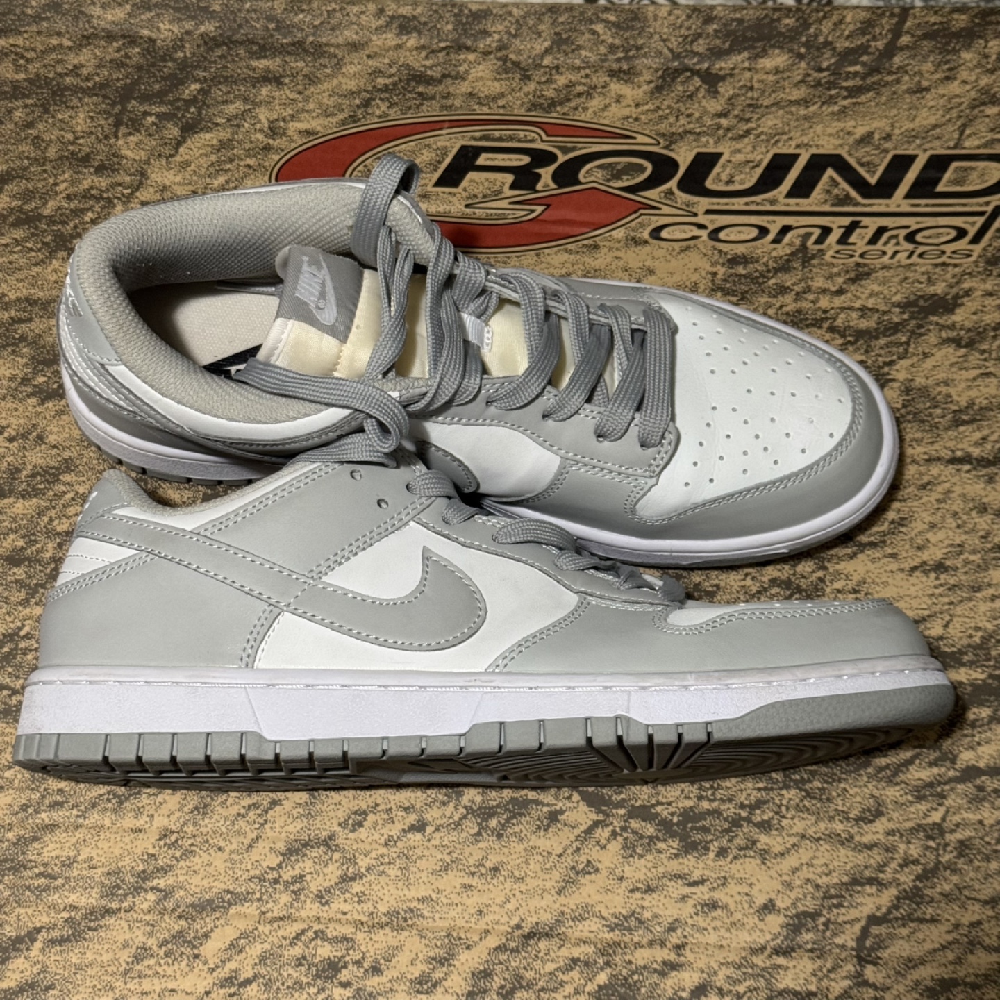 Nike Dunk Low retro white/grey fog Sneakers - photo 2