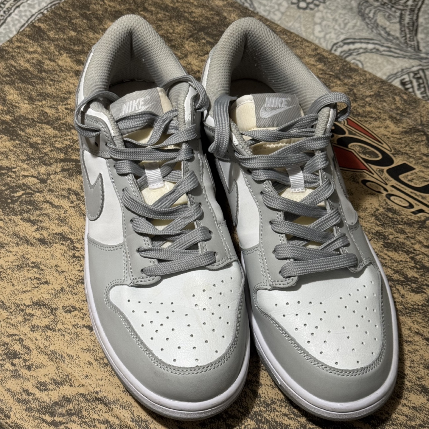 Nike Dunk Low retro white/grey fog Sneakers