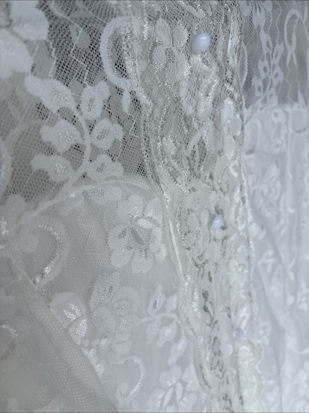BNWT Vintage White Lace Dress - photo 3