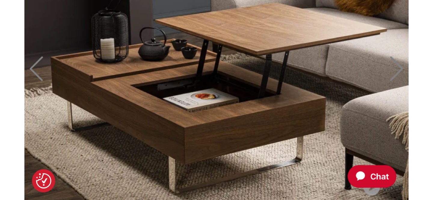 Structube EVO 47” Lift-top Coffee Table