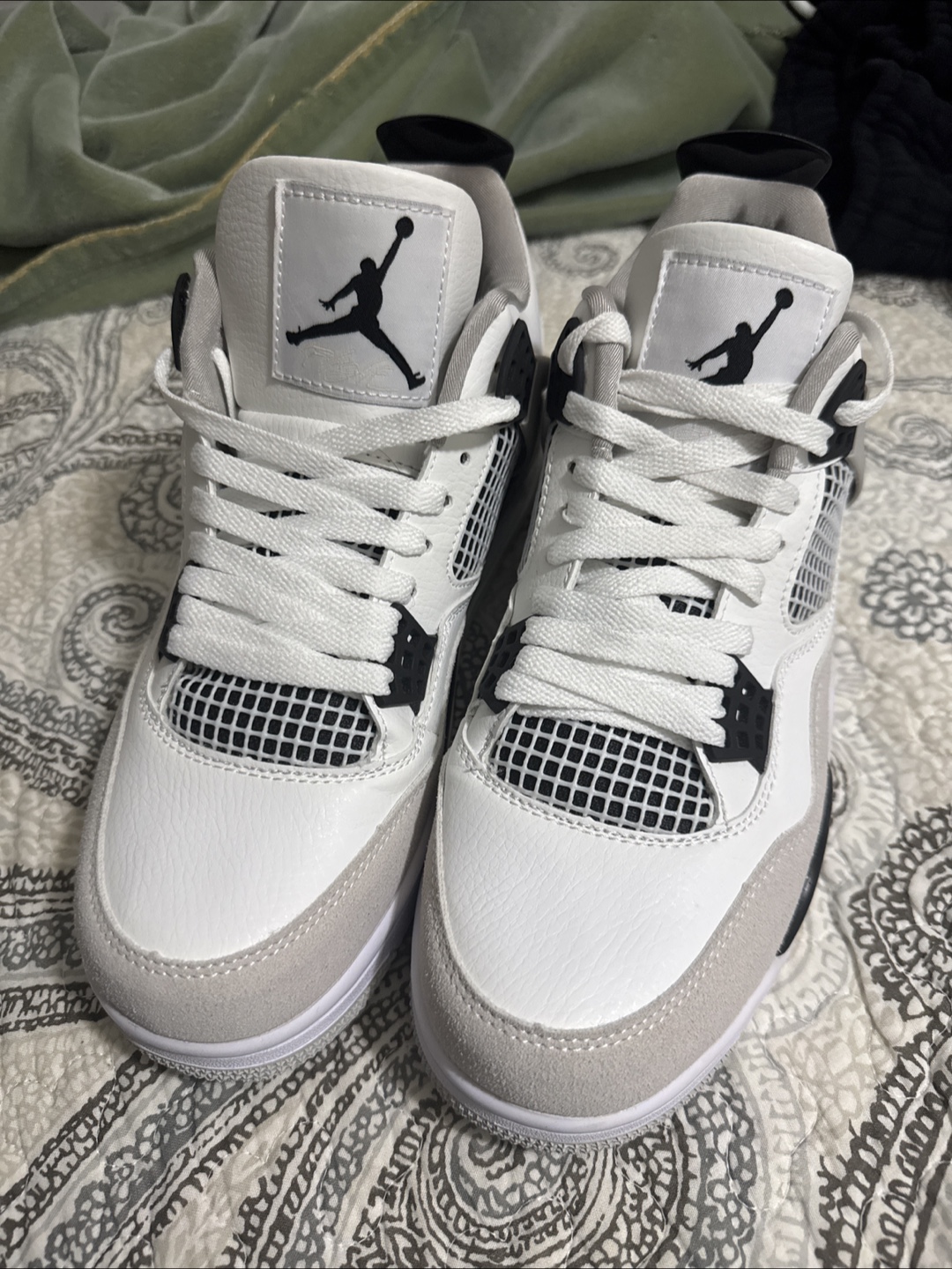 Nike air Jordan 4 retro military black - photo 2