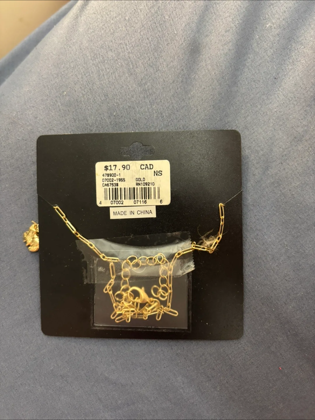 Windsor Gold Charm Necklace image indicator(2)