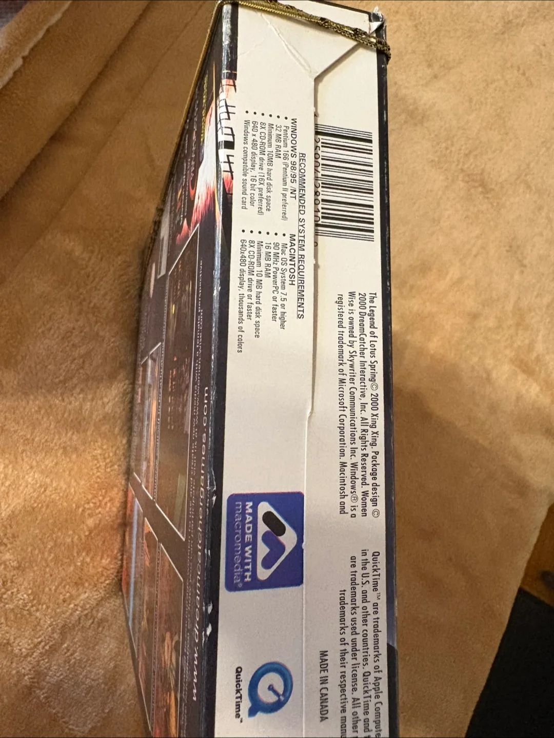 The Legend of Lotus Spring - Windows 98/95 PC Game image indicator(8)