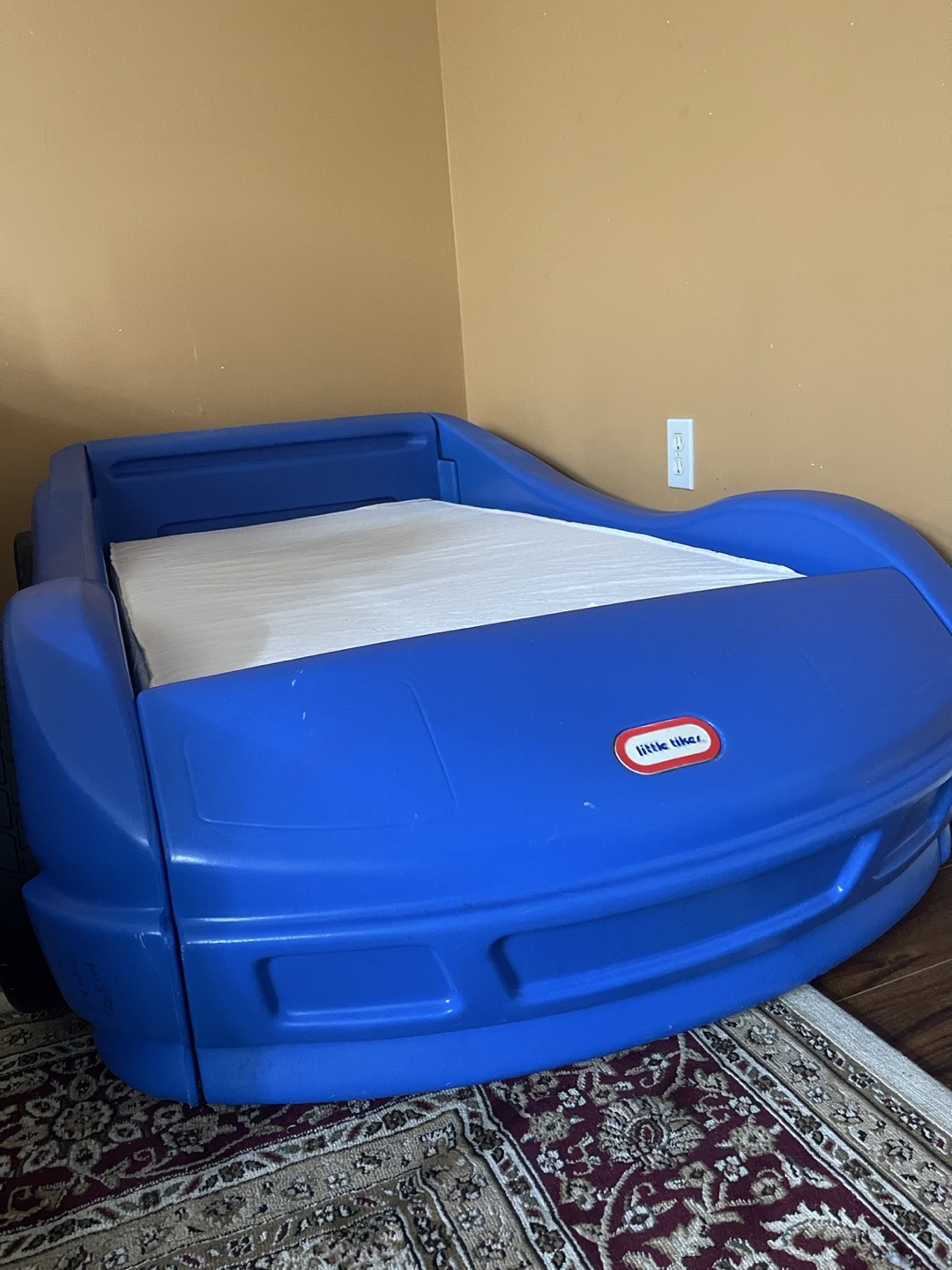 Baby and Toddler Car Bed with mattress.