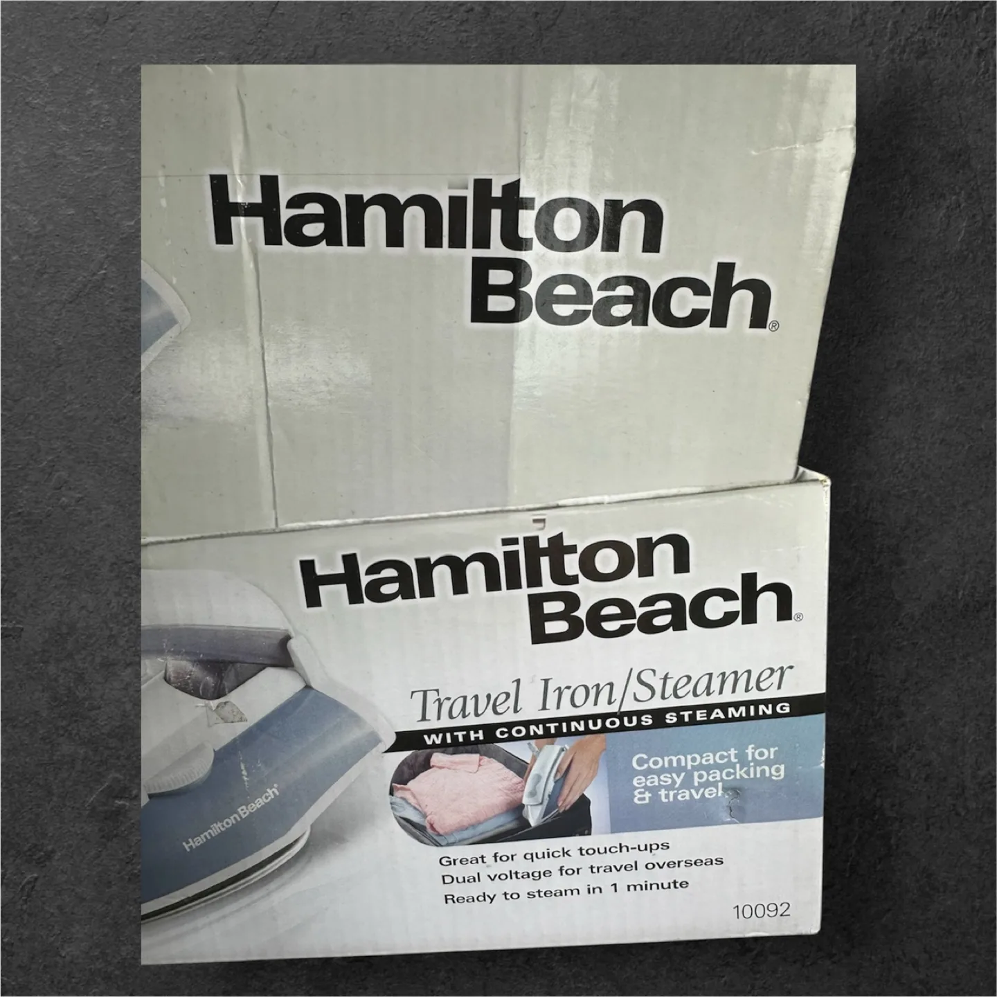 Hamilton Beach Travel Iron/Steamer image indicator(3)