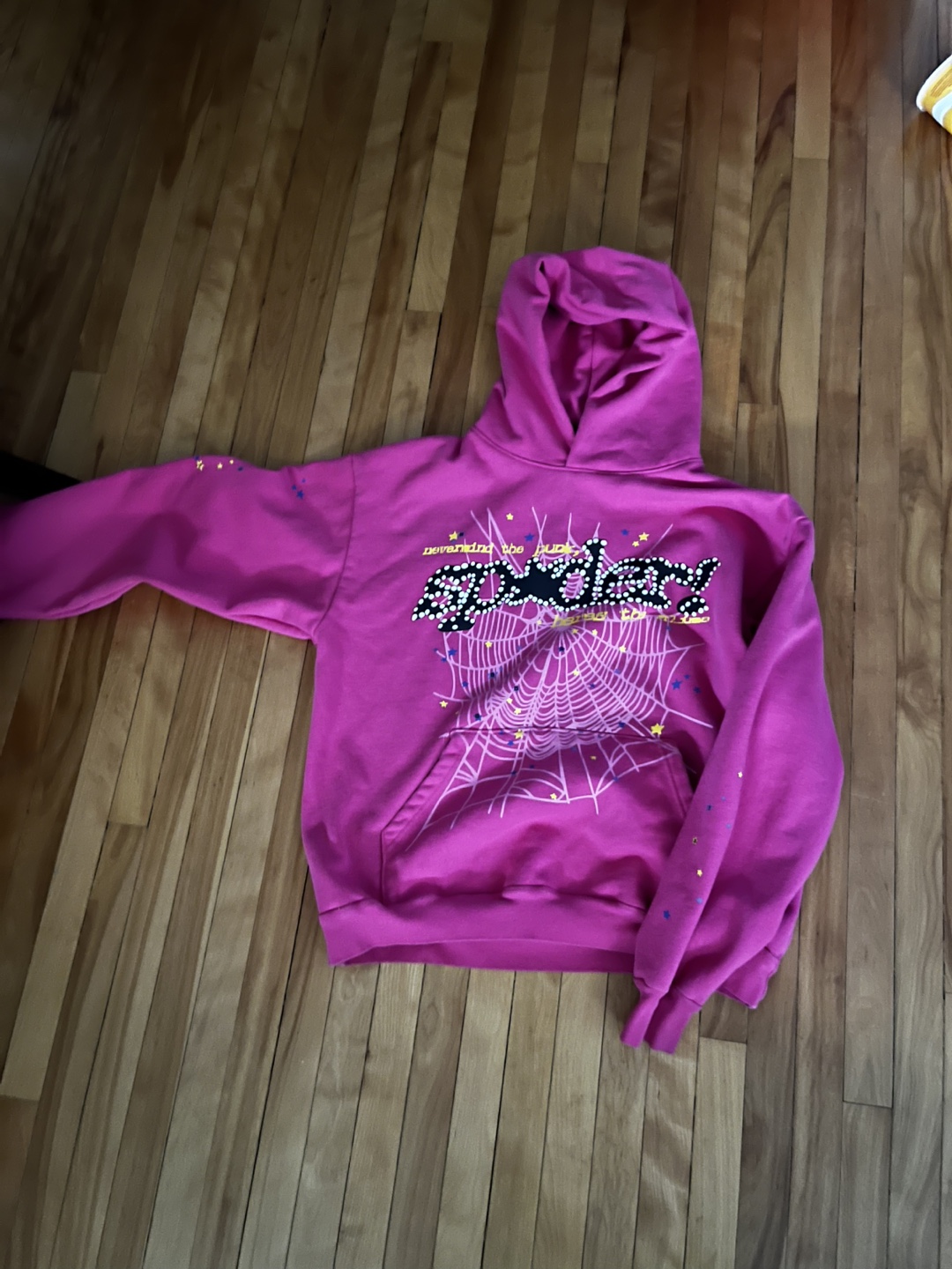 Pink Spider Hoodie