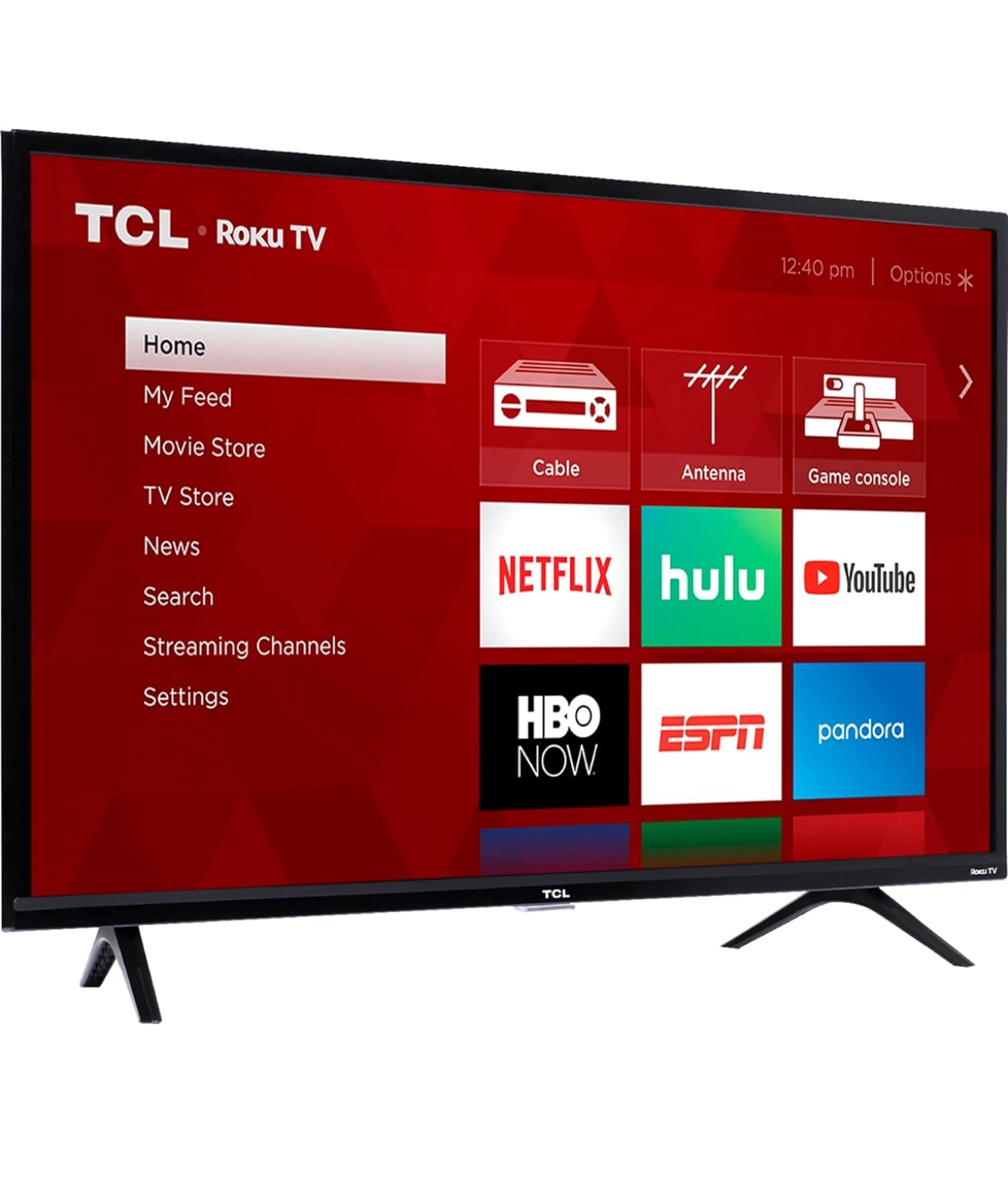 40” TCL Roku TV